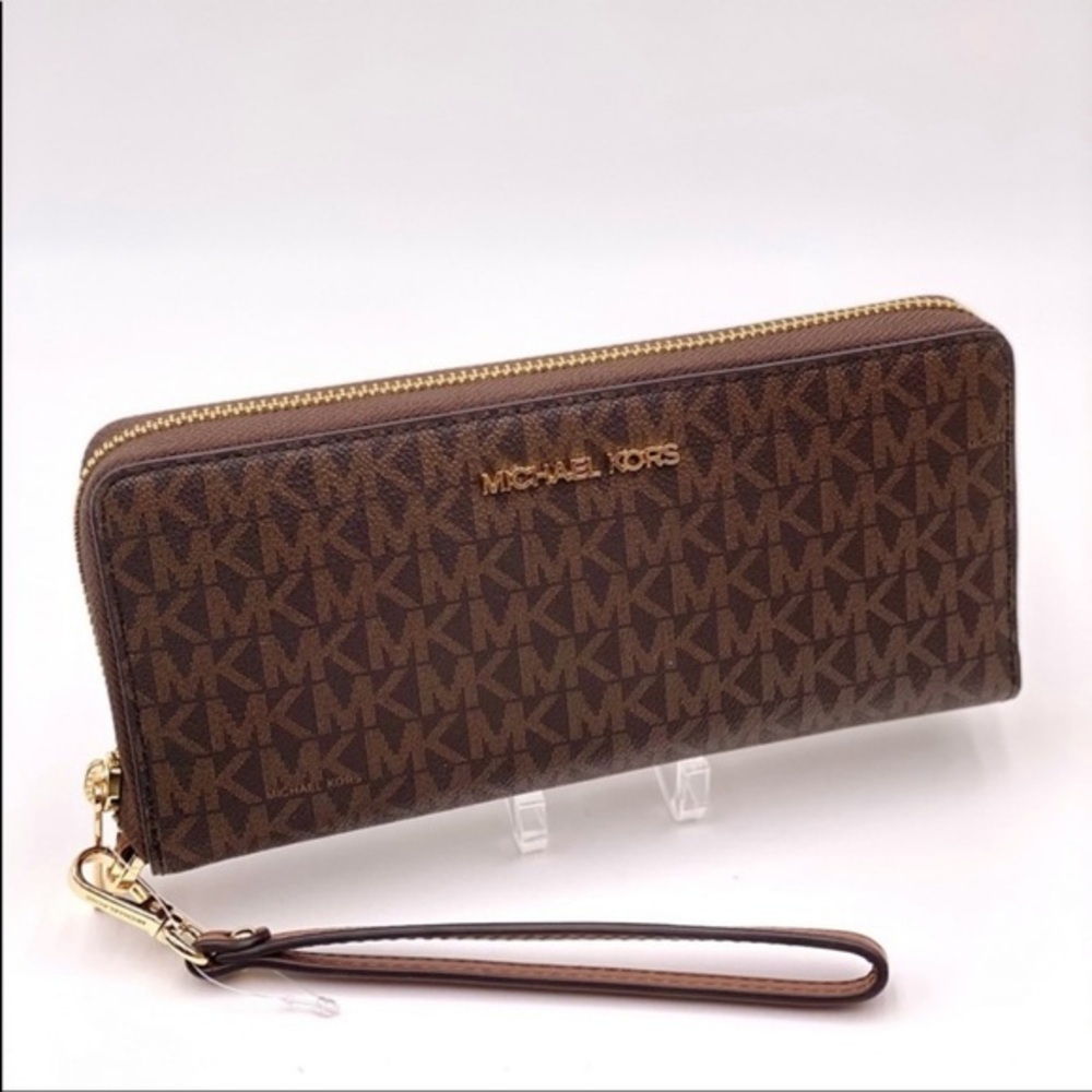 Michael Kors Large Continental Wallet Brown